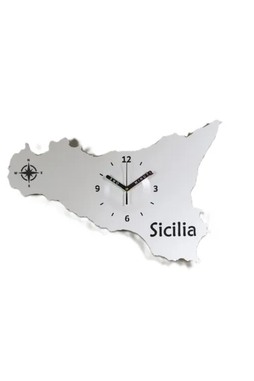 Orologio da parete artigianale - Sicilia
