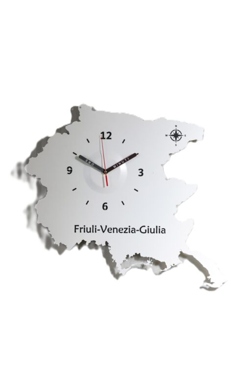 Orologio da parete artigianale - Friuli Venezia Giulia