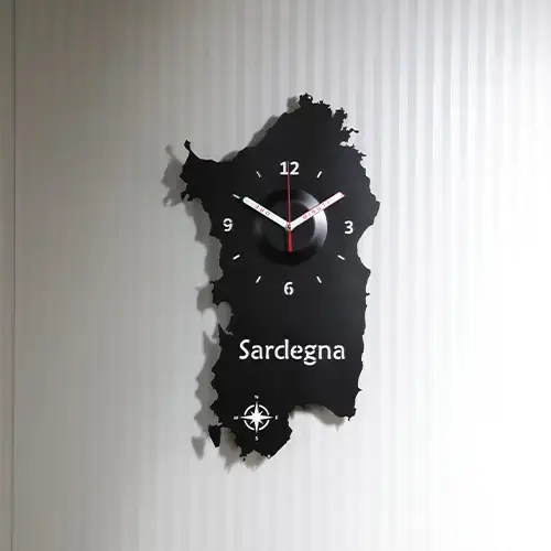 Orologio da parete artigianale - Sardegna