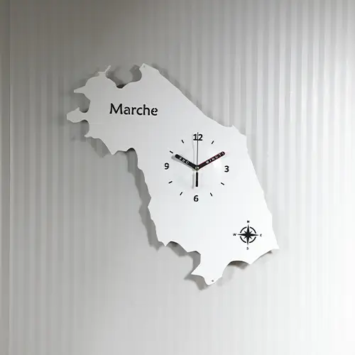 Orologio da parete artigianale - Marche