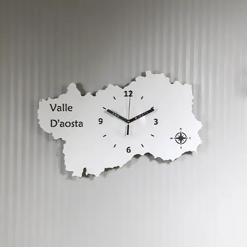 Orologio da parete artigianale - Valle d'Aosta